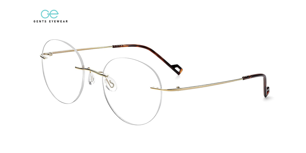 Silver Round Julius Eyeglasses Gentseyewear